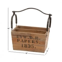 Light Brown Wood Wine Holder by Litton Lane -Outlet Litton Lane Store light brown litton lane wine racks 51665 76 1000