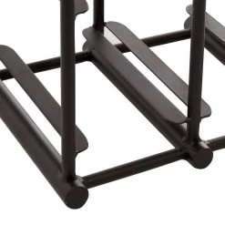 6 Bottle Black Industrial Metal Wine Rack by Litton Lane -Outlet Litton Lane Store litton lane wine racks 16590 1f 1000