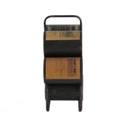 6 Bottle Black Metal Wine Holder by Litton Lane 16 6 Bottle Black Metal Wine Holder by Litton Lane -Outlet Litton Lane Store litton lane wine racks 34885 44 1000