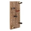 40 Hole for Bottles Rectangle Brown Wall Wine Rack by Litton Lane 2 40 Hole for Bottles Rectangle Brown Wall Wine Rack by Litton Lane -Outlet Litton Lane Store litton lane wine racks 55409 64 1000