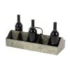 10 Bottle Grey Wood Wine Holder by Litton Lane 2 10 Bottle Grey Wood Wine Holder by Litton Lane -Outlet Litton Lane Store litton lane wine racks 70564 64 1000
