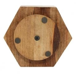 4 Bottle Brown Mango Wood Wine Holder by Litton Lane -Outlet Litton Lane Store litton lane wine racks 78280 44 1000