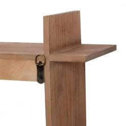 9 Bottle Brown Farmhouse Wood Wine Rack by Litton Lane -Outlet Litton Lane Store litton lane wine racks 92190 66 1000