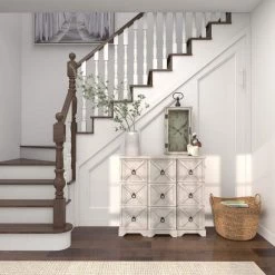 White Wood Farmhouse Cabinet by Litton Lane -Outlet Litton Lane Store multi colored litton lane accent cabinets 77624 fa 1000