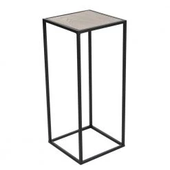 13 in. Black Square Wood End Table with Brown Tops 2-Pieces by Litton Lane -Outlet Litton Lane Store multi colored litton lane coffee tables 65624 c3 1000