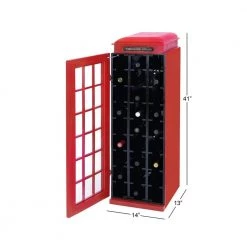 27 Bottle Red Wood Wine Holder by Litton Lane 18 27 Bottle Red Wood Wine Holder by Litton Lane -Outlet Litton Lane Store n a litton lane wine racks 50118 76 1000