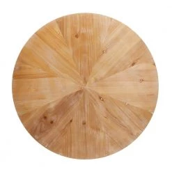 32 in. Natural Brown Round Wood Modern Coffee Table by Litton Lane 16 32 in. Natural Brown Round Wood Modern Coffee Table by Litton Lane -Outlet Litton Lane Store natural brown litton lane coffee tables 16405 77 1000