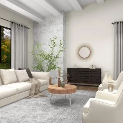 32 in. Natural Brown Round Wood Modern Coffee Table by Litton Lane 21 32 in. Natural Brown Round Wood Modern Coffee Table by Litton Lane -Outlet Litton Lane Store natural brown litton lane coffee tables 16405 fa 1000