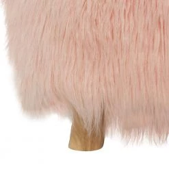 19 in. Pink Wood Contemporary Stool by Litton Lane -Outlet Litton Lane Store pink litton lane bar stools 98771 1f 1000