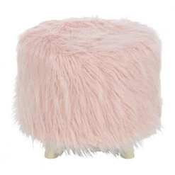19 in. Pink Wood Contemporary Stool by Litton Lane -Outlet Litton Lane Store pink litton lane bar stools 98771 c3 1000