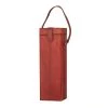 1-Bottle Red Leather Modern Wine Holder by Litton Lane -Outlet Litton Lane Store red litton lane wine racks 041337 64 1000