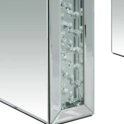 22 in. Silver Backless Wood Glam Stool by Litton Lane -Outlet Litton Lane Store silver litton lane bar stools 041180 fa 1000