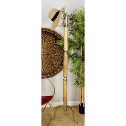 Silver Wood Traditional Coat Rack by Litton Lane -Outlet Litton Lane Store silver litton lane coat racks 37684 31 1000