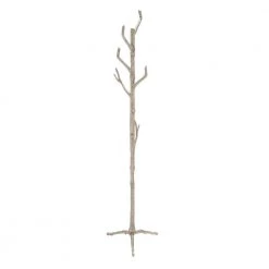 Silver Aluminum Eclectic Coat Rack by Litton Lane