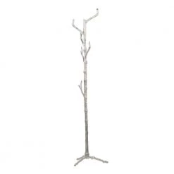 Silver Aluminum Eclectic Coat Rack by Litton Lane 19 Silver Aluminum Eclectic Coat Rack by Litton Lane -Outlet Litton Lane Store silver litton lane coat racks 68840 66 1000