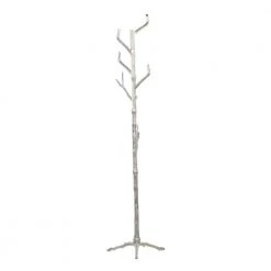 Silver Aluminum Eclectic Coat Rack by Litton Lane 20 Silver Aluminum Eclectic Coat Rack by Litton Lane -Outlet Litton Lane Store silver litton lane coat racks 68840 77 1000