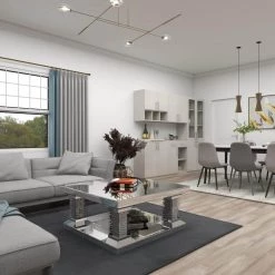 39 in. Silver Glam Wood Coffee Table by Litton Lane -Outlet Litton Lane Store silver litton lane coffee tables 040920 77 1000