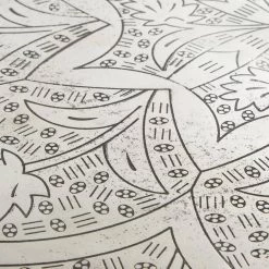 35 in. Silver Round Aluminum Traditional Coffee Table by Litton Lane -Outlet Litton Lane Store silver litton lane coffee tables 46755 44 1000