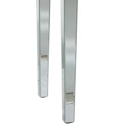 47 in. Silver Rectangle Wood Glam Console Table by Litton Lane -Outlet Litton Lane Store silver litton lane console tables 041192 1d 1000