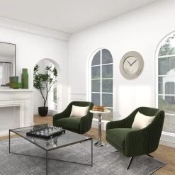 13 in. Silver Round Terrazzo End Table by Litton Lane -Outlet Litton Lane Store silver litton lane end side tables 80856 76 1000