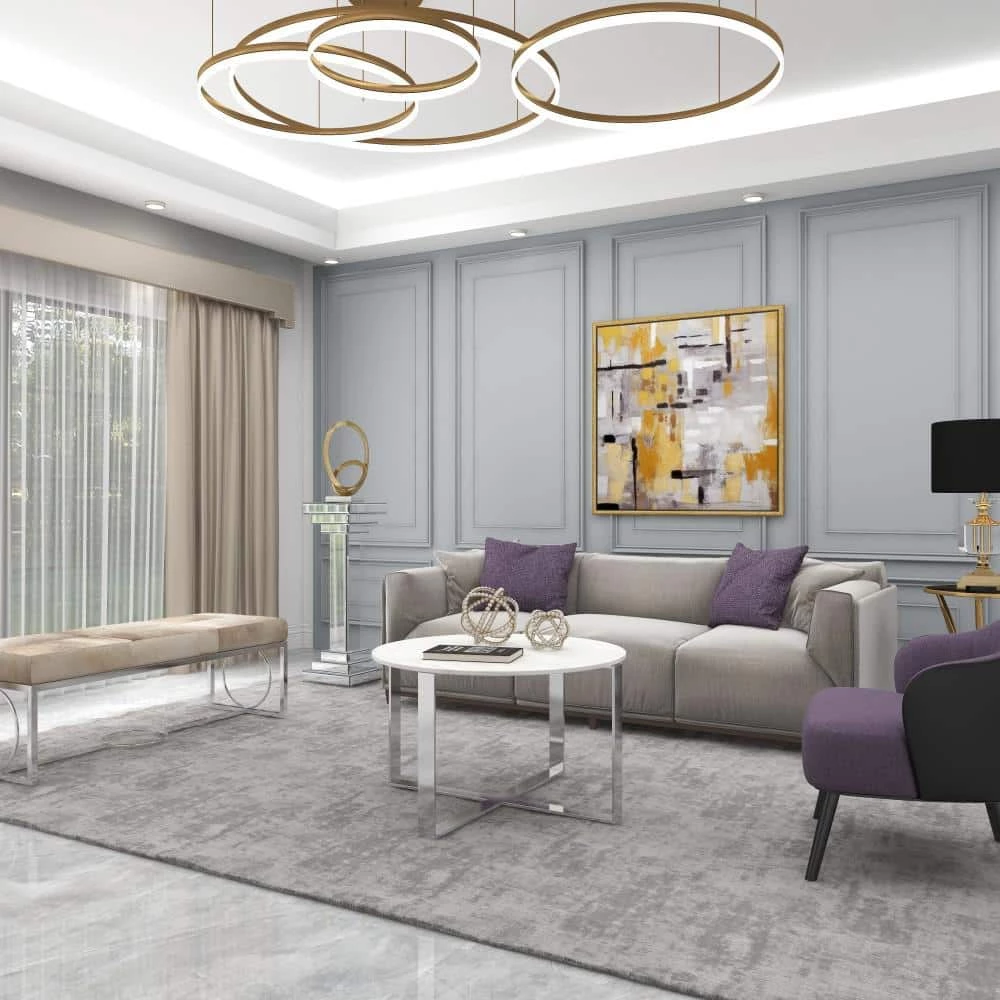 36 in. Silver Wood Glam Pedestal Table by Litton Lane 12 36 in. Silver Wood Glam Pedestal Table by Litton Lane - Image 10