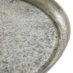 Silver Farmhouse Accent Table, 15 in. x 15 in. x 27 in. by Litton Lane -Outlet Litton Lane Store silver litton lane end side tables 93948 c3 1000