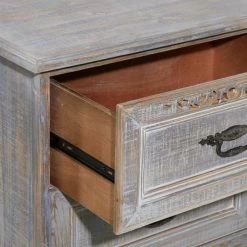 Grey Metal Vintage Cabinet by Litton Lane -Outlet Litton Lane Store slate litton lane accent cabinets 37859 77 1000