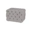 19 in. Light Gray Wood Traditional Ottoman by Litton Lane -Outlet Litton Lane Store soft gay litton lane ottomans 90665 64 1000