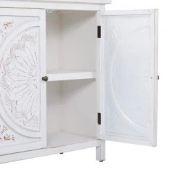 White Wood Farmhouse Cabinet by Litton Lane -Outlet Litton Lane Store white litton lane accent cabinets 040553 44 1000