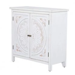 White Wood Farmhouse Cabinet by Litton Lane -Outlet Litton Lane Store white litton lane accent cabinets 040553 4f 1000