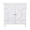 White Wood Farmhouse Cabinet by Litton Lane -Outlet Litton Lane Store white litton lane accent cabinets 040553 64 1000