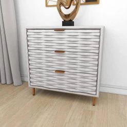 White Wood Contemporary Cabinet by Litton Lane -Outlet Litton Lane Store white litton lane accent cabinets 040768 1d 1000