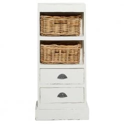36 in. x 17 in. x 10 in. White Coastal Wood Storage Unit by Litton Lane -Outlet Litton Lane Store white litton lane accent cabinets 041194 77 1000