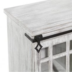 White Farmhouse Wood Cabinet by Litton Lane -Outlet Litton Lane Store white litton lane accent cabinets 22690 1f 1000