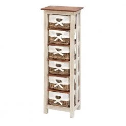 50 in. x 16 in. x 11 in. White Mahogany Farmhouse Storage Unit by Litton Lane