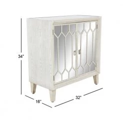 Beige Wood Modern Cabinet by Litton Lane -Outlet Litton Lane Store white litton lane accent cabinets 39887 76 1000