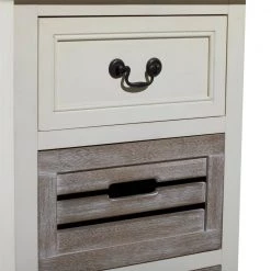 28 in. x 17 in. x 13 in. White Wood Country Cottage Style Storage Unit by Litton Lane -Outlet Litton Lane Store white litton lane accent cabinets 96341 44 1000