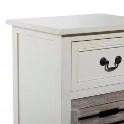 28 in. x 17 in. x 13 in. White Wood Country Cottage Style Storage Unit by Litton Lane -Outlet Litton Lane Store white litton lane accent cabinets 96341 4f 1000