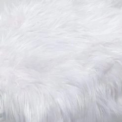 24 in. White Fabric Modern Stool by Litton Lane -Outlet Litton Lane Store white litton lane bar stools 65620 fa 1000