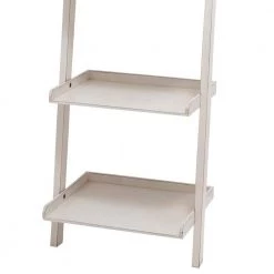 69 in. White Wood Traditional 5 Shelf Shelving Unit by Litton Lane -Outlet Litton Lane Store white litton lane bookcases bookshelves 96234 1f 1000