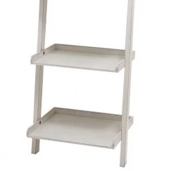 69 in. White Wood Traditional 5 Shelf Shelving Unit by Litton Lane -Outlet Litton Lane Store white litton lane bookcases bookshelves 96234 a0 1000