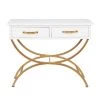 32 In. White Pine Contemporary Console Table by Litton Lane -Outlet Litton Lane Store white litton lane console tables 040664 64 1000