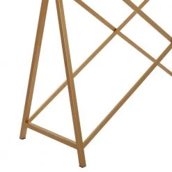 31 In. White Metal Contemporary Console Table by Litton Lane -Outlet Litton Lane Store white litton lane console tables 040783 44 1000