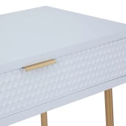 31 In. White Wood Contemporary Vanity with Mirror (Set of 2) by Litton Lane 19 31 In. White Wood Contemporary Vanity with Mirror (Set of 2) by Litton Lane -Outlet Litton Lane Store white litton lane console tables 040934 44 1000