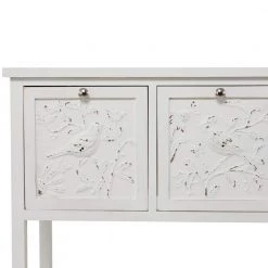 32 in. White Wood Farmhouse Console Table by Litton Lane -Outlet Litton Lane Store white litton lane console tables 042709 77 1000