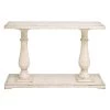 48 in. White Rectangle Wood Farmhouse Console Table by Litton Lane 1 48 in. White Rectangle Wood Farmhouse Console Table by Litton Lane -Outlet Litton Lane Store white litton lane console tables 52786 64 1000