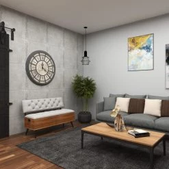 White Storage Industrial Bench 30 in. x 48 in. x 20 in. by Litton Lane -Outlet Litton Lane Store white litton lane dining benches 90650 40 1000