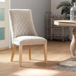 White Wood Contemporary Dining Chair (Set of 2) by Litton Lane -Outlet Litton Lane Store white litton lane dining chairs 041255 31 1000