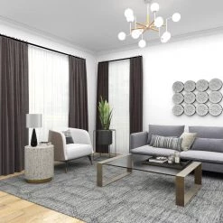 18 in. White Cylinder Shell End Table with Gold Base by Litton Lane 19 18 in. White Cylinder Shell End Table with Gold Base by Litton Lane -Outlet Litton Lane Store white litton lane end side tables 74045 1f 1000