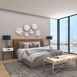 Light Grey Wood Contemporary Accent Table by Litton Lane -Outlet Litton Lane Store white litton lane end side tables 85457 fa 1000